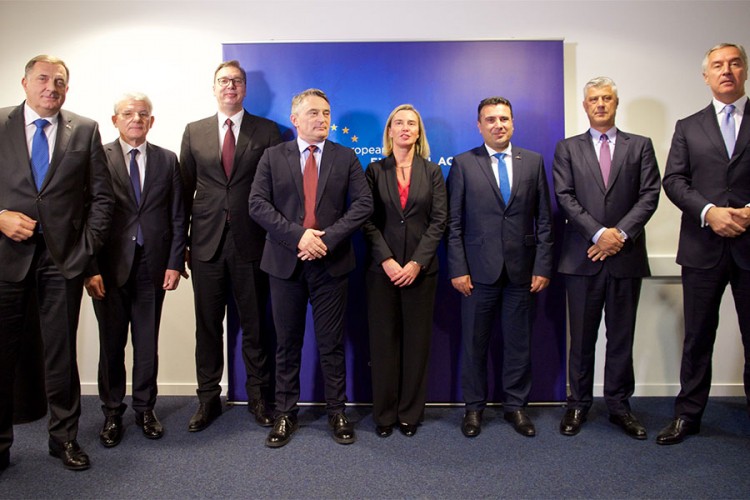Lideri zapadnog Balkana na večeri sa Mogerinijevom: Region ostaje na putu EU