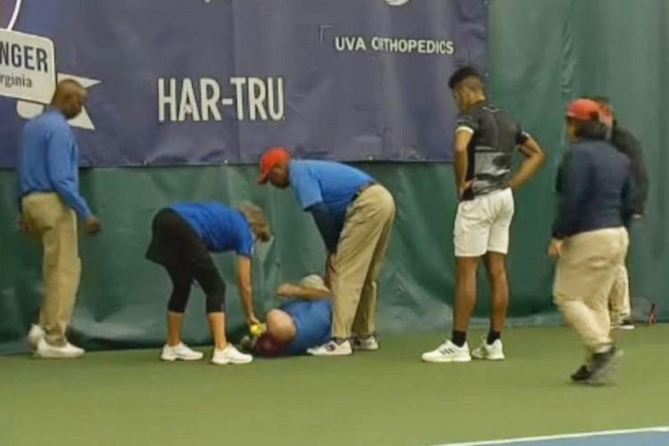 Neviđeni skandal: Teniser krvnički reketom pogodio sudiju