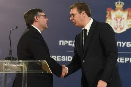 Palmer naredne sedmice u Beogradu sa Vučićem