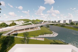 Gradnja najvećeg gradskog mosta u Banjaluci po ideji domaćih ...