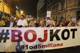 Protest u znaku borbe protiv zagađenja vazduha