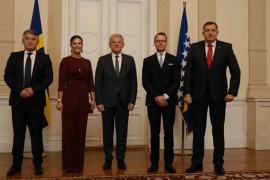 Članovi Predsjedništva BiH se sastali sa švedskom princezom