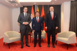 Vučić, Zaev i Rama o "malom Šengenu" u Ohridu