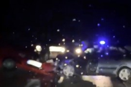 Troje povrijeđeno u sudaru, saobraćaj prema Kneževu bio obustavljen