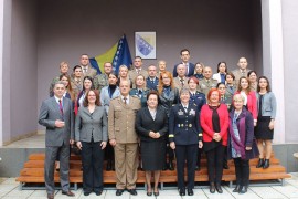 Pendeš: Povećan broj žena u Oružanim snagama BiH