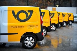 Zaposleni u Pošti Slovenije u štrajku