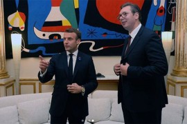 Vučić i Pariz godinu dana kasnije - sve drugačije, osim kiše