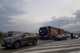 Sudar nisana i mercedesa u Banjaluci