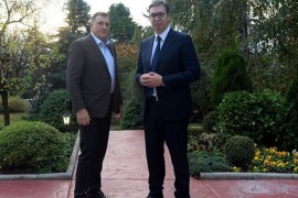 Vučić čestitao Dodiku na postignutom kompromisu u BiH