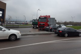 Sudar kod Delte u Banjaluci