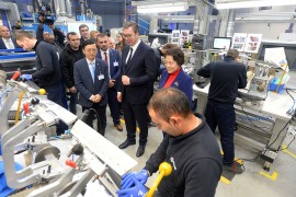Otvorena kineska fabrika "Yanfeng" u Kragujevcu