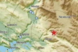 Novi zemljotres u BiH