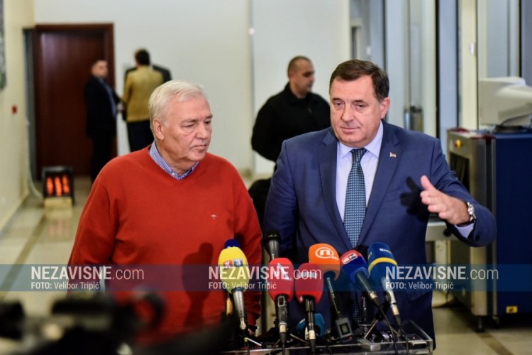 Pavić i Dodik: Ostaje koalicija na nivou RS