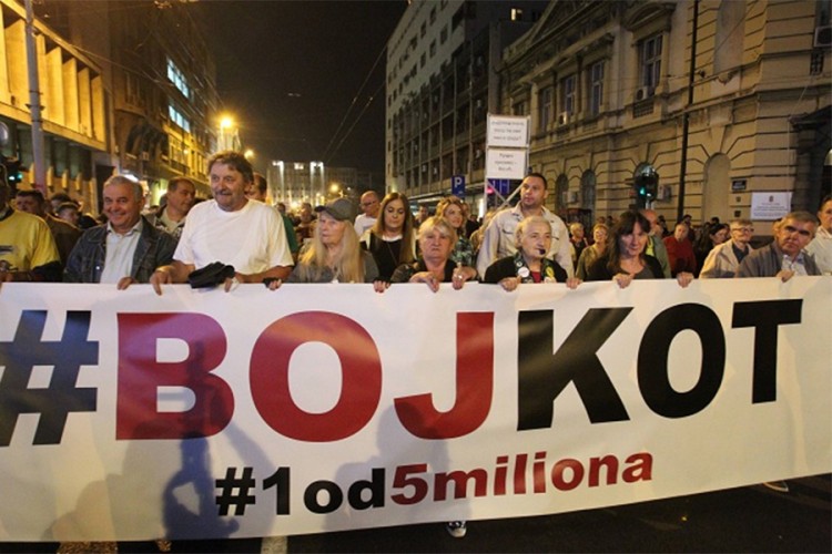Protest u znaku borbe protiv zagađenja vazduha