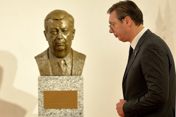 Otkrivena bista Primakovu: "U najtežim trenucima uz srpski narod"