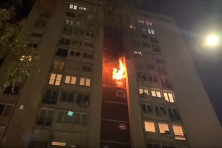 Opušci cigareta uzrok požara na Grbavici