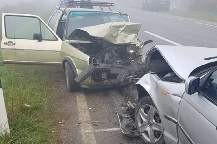 Sudar kod Prijedora, teže povrijeđena jedna osoba