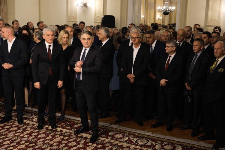 Džaferović na prijemu: Naš kompromis ne može biti ničiji poraz