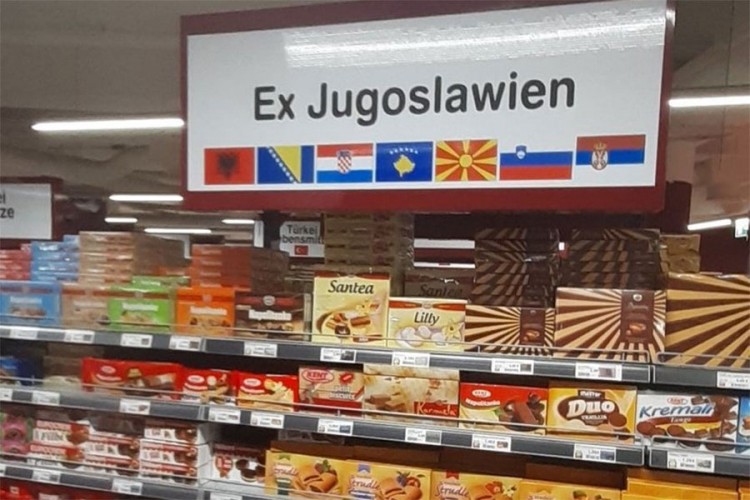 Natpis na rafu iz Hamburga ponovo ujedinio Jugoslaviju