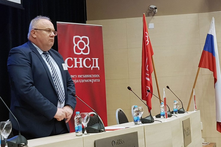Bogdanić reizabran za predsjednika teslićkog SNSD-a