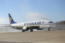 100000. putnik na Aerodromu u Banjaluci