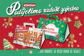 U Konzumu počeo humanitarni projekat "Podijelimo radost zajedno"