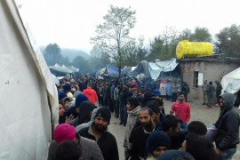 Migranti napali policiju u "Vučjaku"