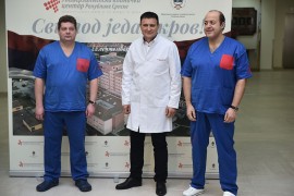 Ruski hirurzi operisali u UKC RS