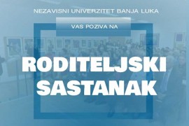 NUBL organizuje "Roditeljski sastanak"