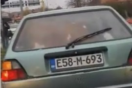 U golfu vozio tele