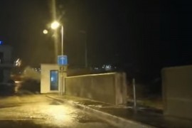 Oluja na Jadranu, splitska Riva potopljena