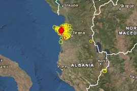 Albanija se tresla ponovo, zemljotres se osjetio i u Crnoj Gori