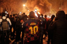 Na protestima katalonskih separatista tokom El Klasika 46 povrijeđenih