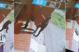 Došao do ulaza zgrade samo da išutira psa