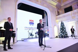 Održan novogodišnji prijem Gradske uprave u Banskom dvoru