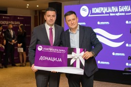 Komercijalna banka dodijelila donaciju fondaciji "Djeca nam se rađala"