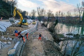 Intenzivirani radovi na sanaciji klizišta u Priječanima