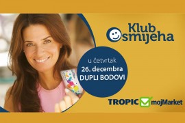 Brže i lakše do uštede: Dupli bodovi u Tropic i mojMarket trgovinama