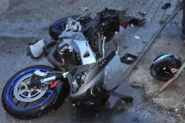 Motociklista teže povrijeđen, udario u ogradu pored puta