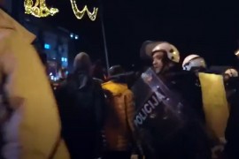 Sukob građana i policije u Nikšiću