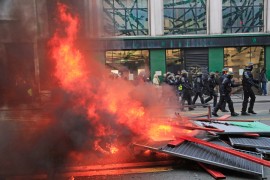 Protesti protiv penzionog plana u Parizu 24. dan