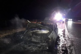 Mladiću se usred vožnje zapalio automobil kod Okučana