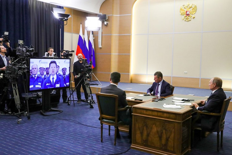 Putin i Si Ðinping pustili u pogon gasovod Snaga Sibira