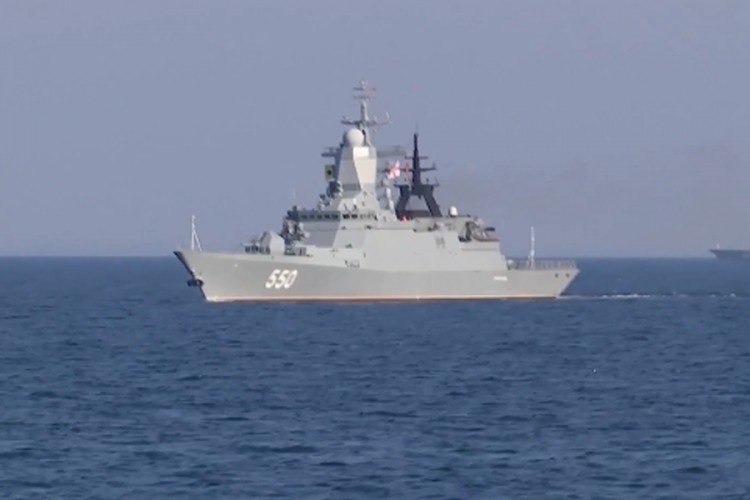 Ruska mornarica pokazala snagu