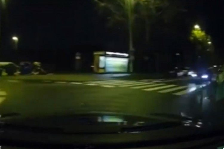 Jeziva scena u kružnom toku: Umalo izgubio glavu zbog bahatog vozača