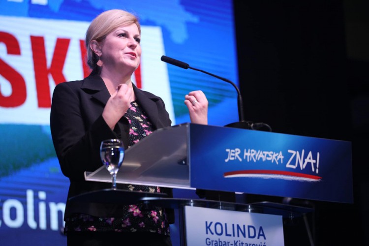Grabar-Kitarović ponovo iskopirala Melaniju Tramp
