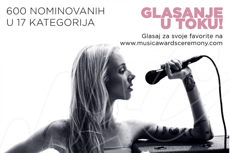 Više od pola miliona glasova za MAC nominacije u prvih pet dana