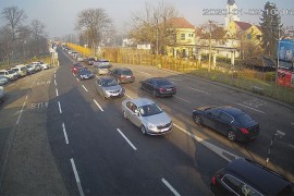 Duge kolone u Gradišci u oba smjera