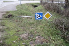 Saobraćajna signalizacija na meti vandala u Banjaluci
