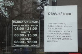 Apoteke u Tuzli ne izdaju lijekove na recepte